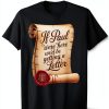 Paul Letter Tee American Church Humor Co Novelty T Shirt-0