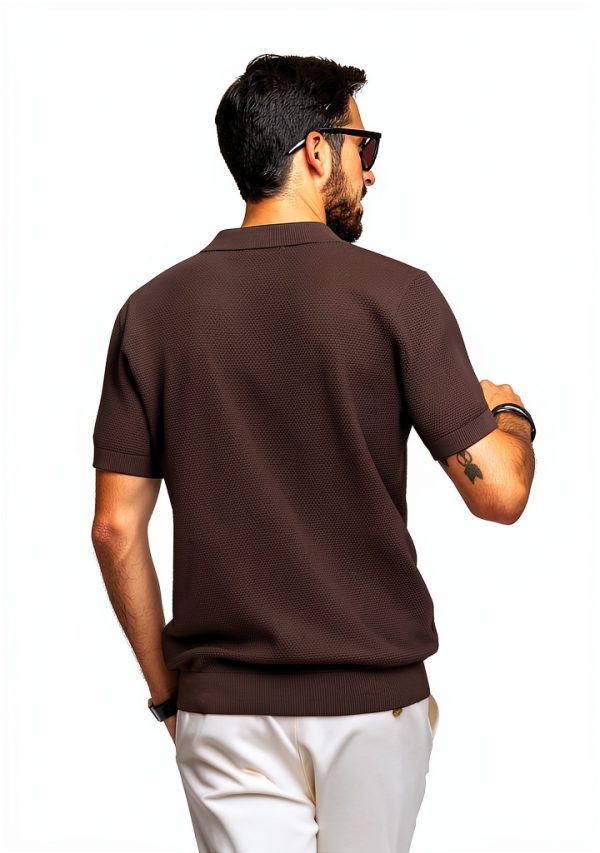 PJ PAUL JONES Mens Knit Polo Shirt Soft Comfortable Golf-4