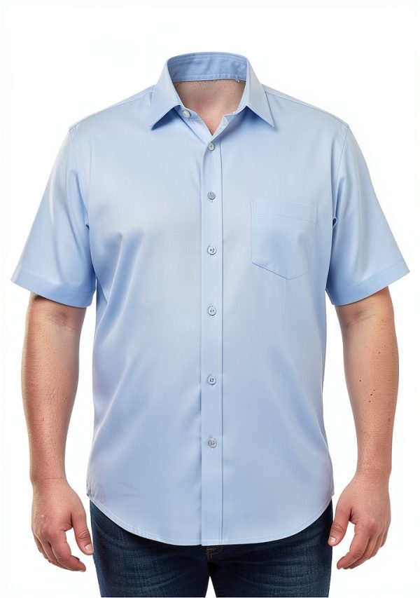 Mens Silk Button Down Shirt Premium Fabric Multiple Colors-4