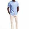 Mens Silk Button Down Shirt Premium Fabric Multiple Colors-1