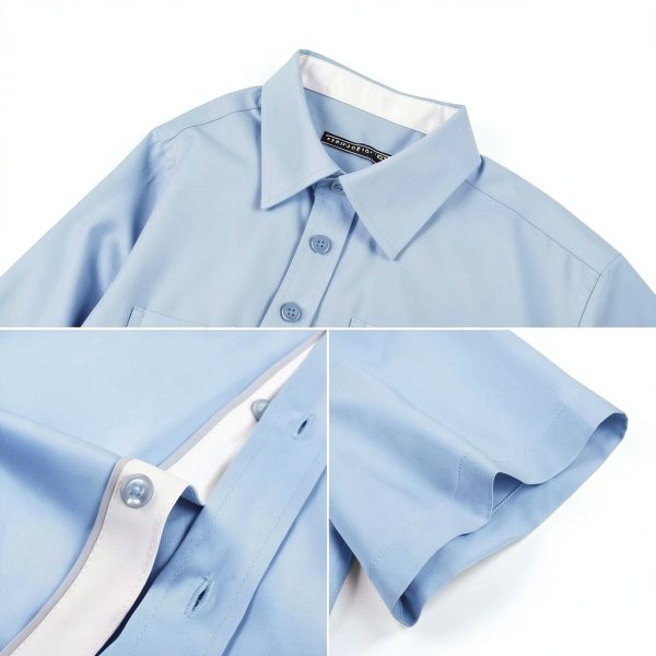 Mens Silk Button Down Shirt Premium Fabric Multiple Colors-6