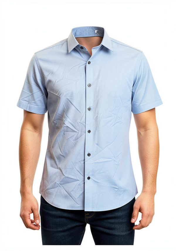 Mens Silk Button Down Shirt Premium Fabric Multiple Colors-5