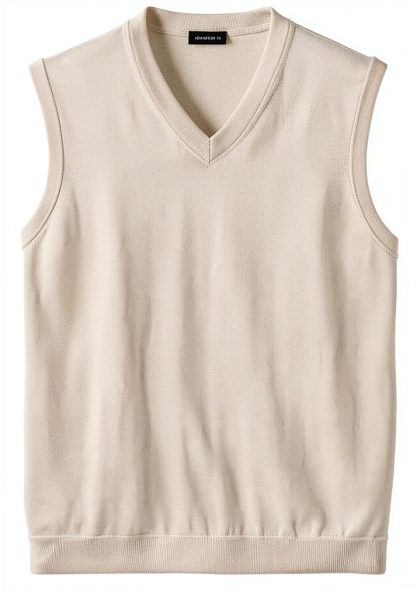 Men Supima Cotton V Neck Tank Shirt KMU300V Tall Sizes-0