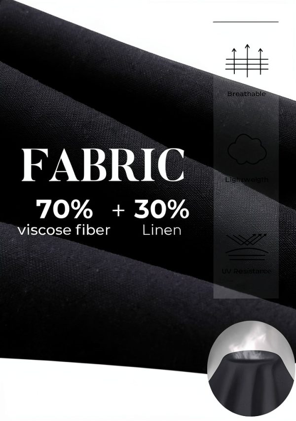 Mens Linen Pants Soft Breathable Casual Wear Multiple Colors-3