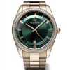 Paul Rich Mens Watch Green Dial Quartz Movement Gold Silver-3
