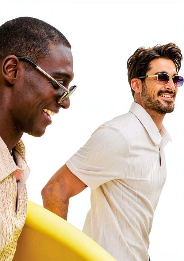 Men's Polo Shirt Soft Pique Knit Classic Collar Versatile-2