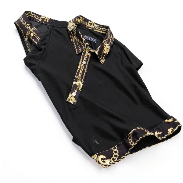 Mens Satin Silk Hawaiian Shirt Black White Navy Green-4