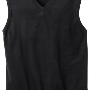 Men's Supima Cotton V-Neck Tank Shirt Fully Fashioned Fit-0