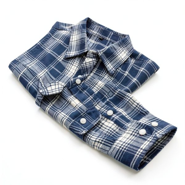Mens Flannel Shirt Buffalo Plaid Long Sleeve Button Down-3
