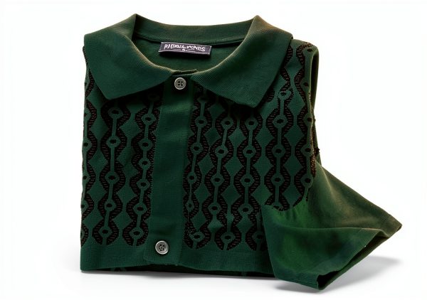 Mens Polo Shirt PJ Paul Jones Contrast Design Stretch Fit-6