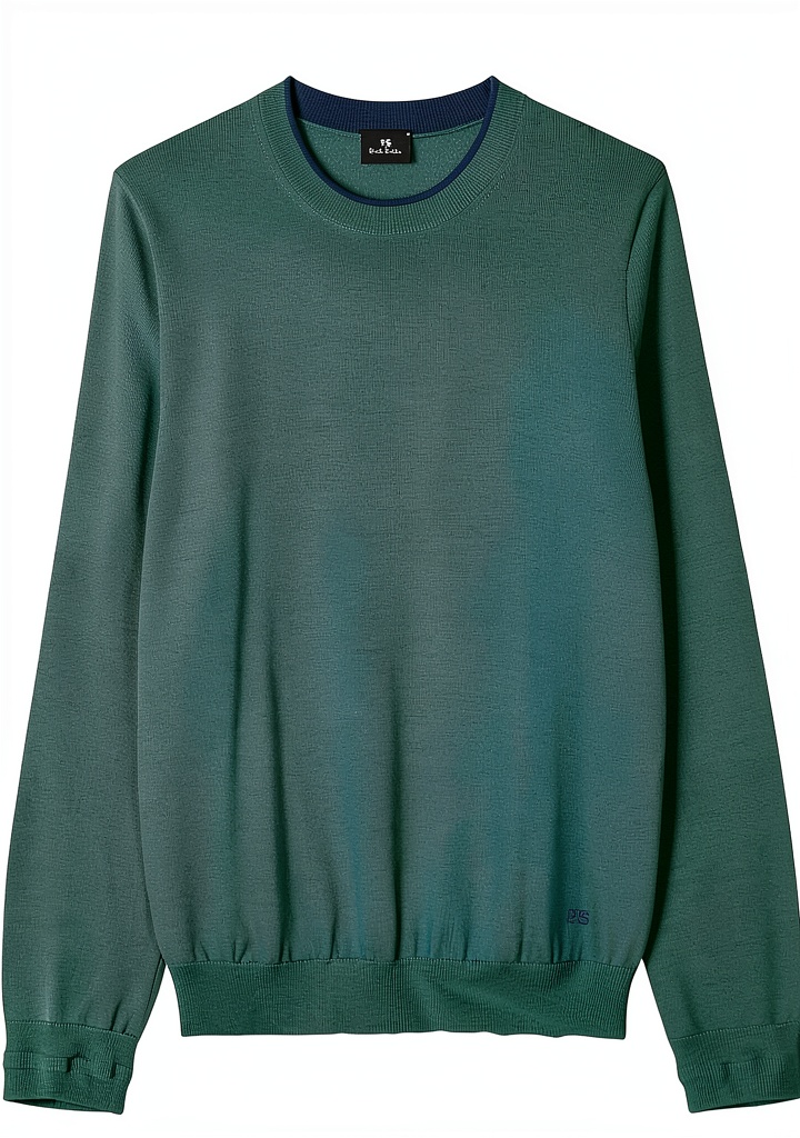PS Paul Smith pullover sweater in Petrol Green color
