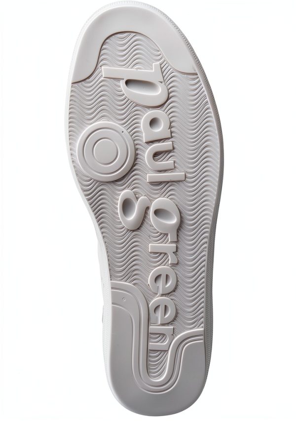 Paul Green Womens Leather Shoes Comfortable Footbed Silver-6