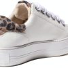 Paul Green Womens Sneakers Leather Lined White Almond Combo-4