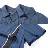 Mens Silk Button Down Shirt Premium Fabric Multiple Colors-6