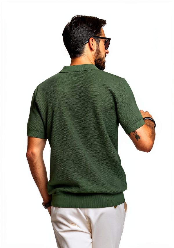 PJ PAUL JONES Mens Knit Polo Shirt Soft Comfortable Golf-5