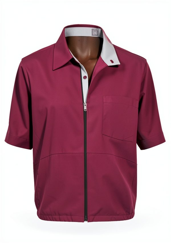 Mens Silk Button Down Shirt Premium Fabric Multiple Colors-2