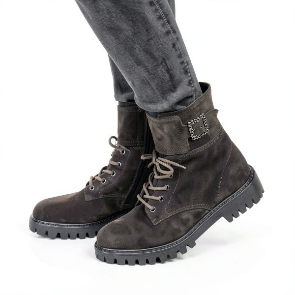 Paul Green Womens Darkgray Shoes Size 8 Model 9375-013-5