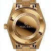 Paul Rich Mens Watch Green Dial Quartz Movement Gold Silver-1