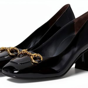 PAUL GREEN Womens Leather Lined Pumps Black Size 6-0