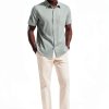 Mens Silk Button Down Shirt Premium Fabric Multiple Colors-1