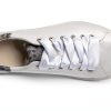 Paul Green Womens Sneakers Leather Lined White Almond Combo-1