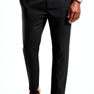 Mens Linen Pants Soft Breathable Casual Wear Multiple Colors-0