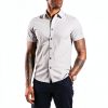 PJ Paul Jones Mens Short Sleeve Button Down Shirt-2