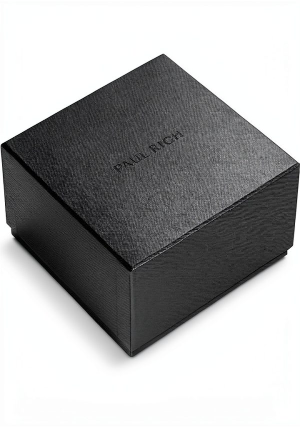 Paul Rich Mens Watch Green Dial Quartz Movement Gold Silver-6