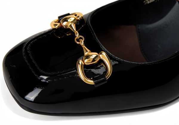 PAUL GREEN Womens Leather Lined Pumps Black Size 6-5