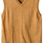 Men Supima Cotton V Neck Tank Shirt Fully Fashioned Fit-0