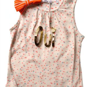 Luna Girls Pull-On Dress with Soft Cotton Fabric and Easy Closure-0